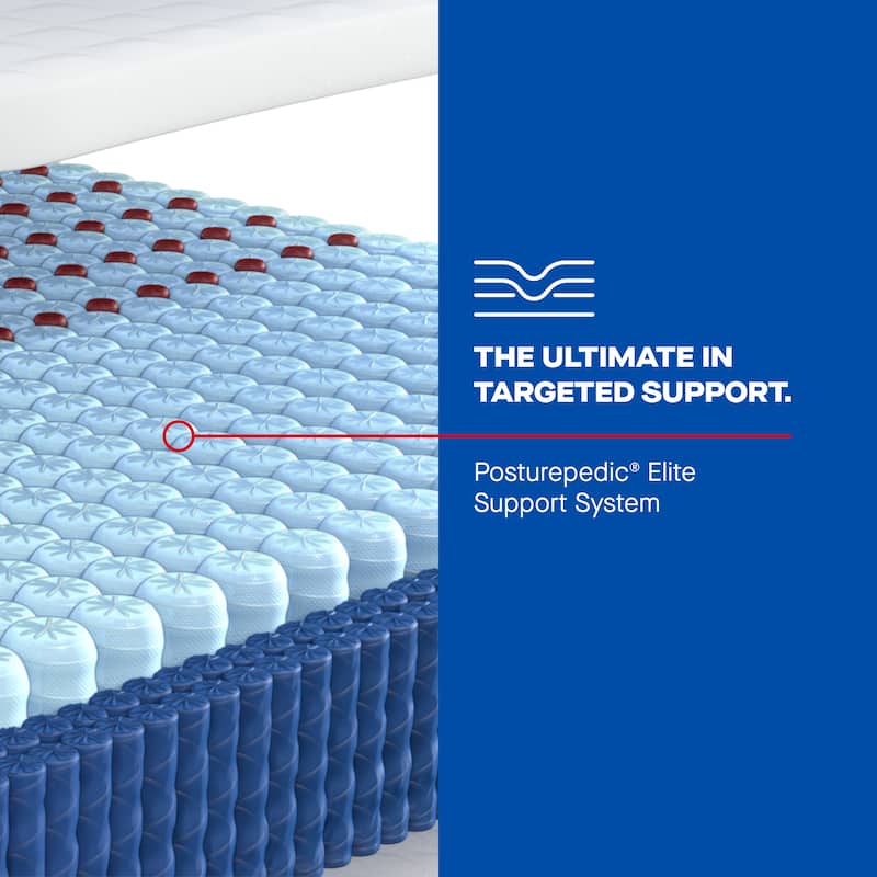 Sealy Posturepedic® Elite Brenham II 14" Soft Tight Top Hybrid Mattress