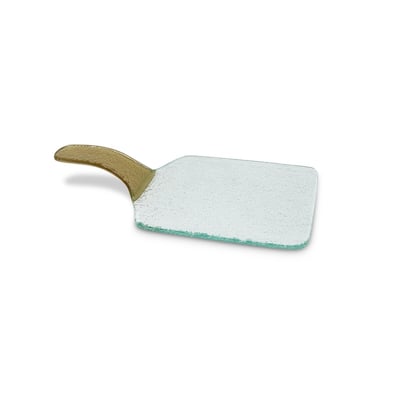 Gold Handled Glass Tray (2 Sizes)