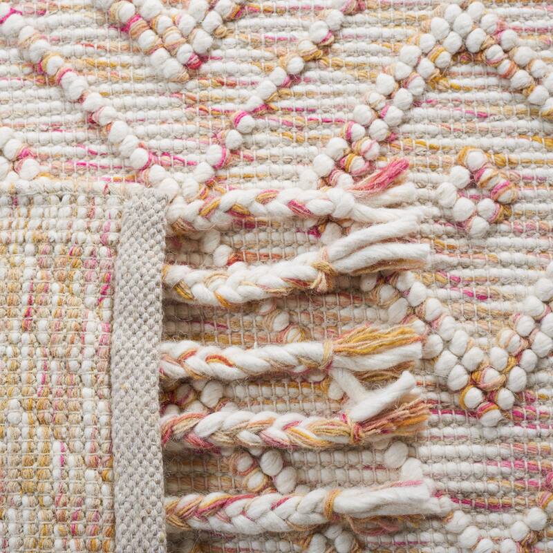 SAFAVIEH Handmade Natura Karlien Geometric Wool Rug