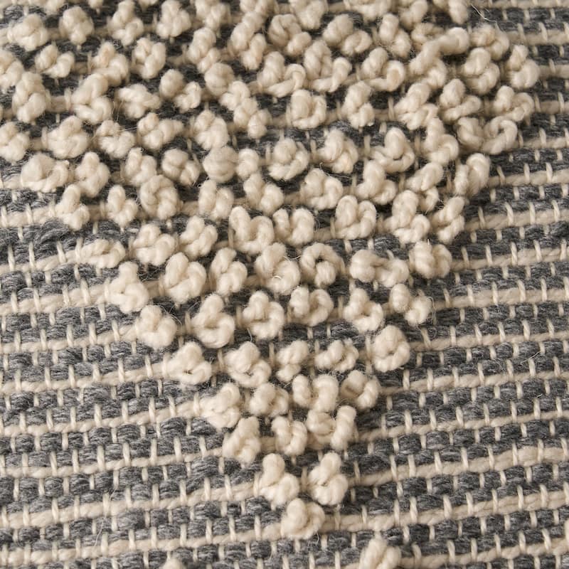 Brinket Boho Cube Yarn Pouf by Christopher Knight Home