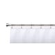 preview thumbnail 25 of 42, Utopia Alley Double Roller Ball Stainless Steel Shower Curtain Hooks Rings, Set of 12