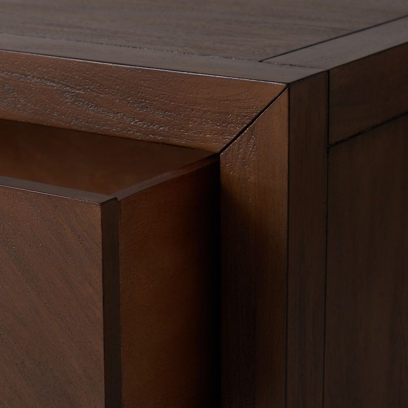 SAFAVIEH Couture Dzanna 2-Drawer Wood Nightstand