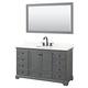 Option Dark Gray, Black Trim, Giotto Quartz Top