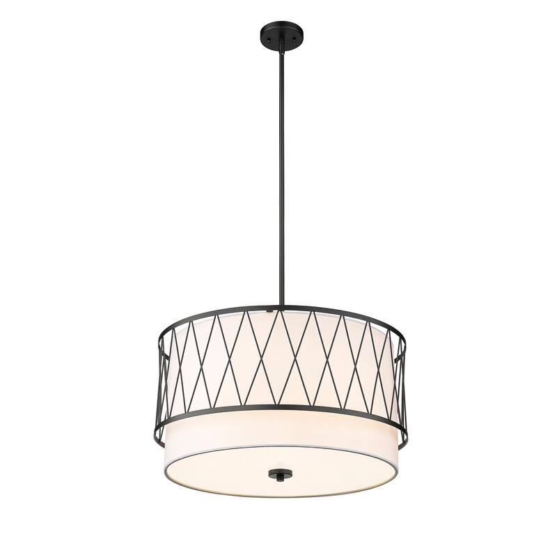 Dalton 4 Light Pendant - Matte Black - Matte Black