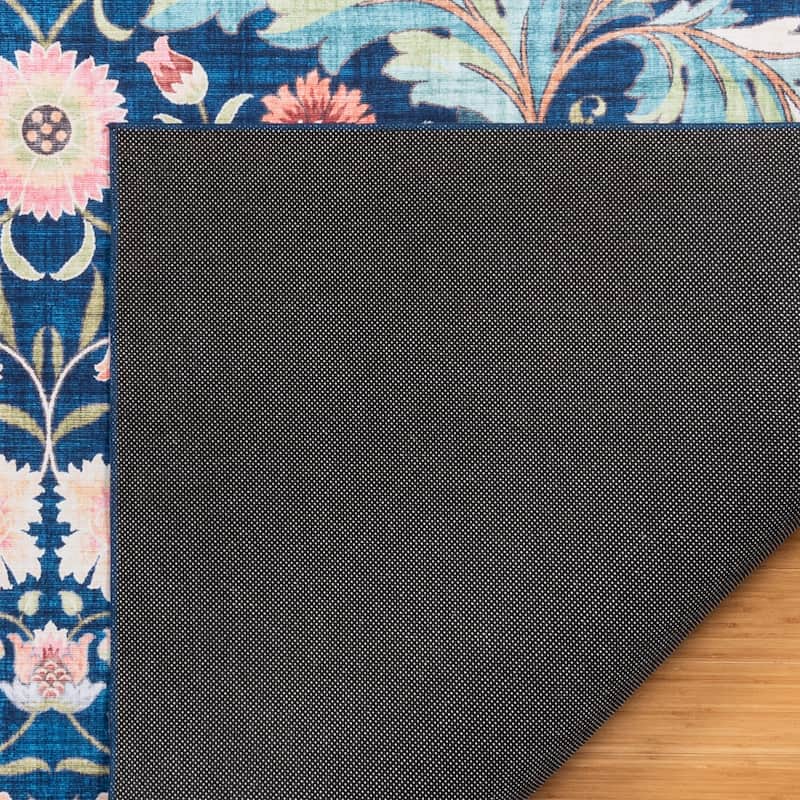 Gertmenian Crystal Print Soft Flat Pile Polyester Slip Resistant Washable Indoor Printed Area Rug Collection