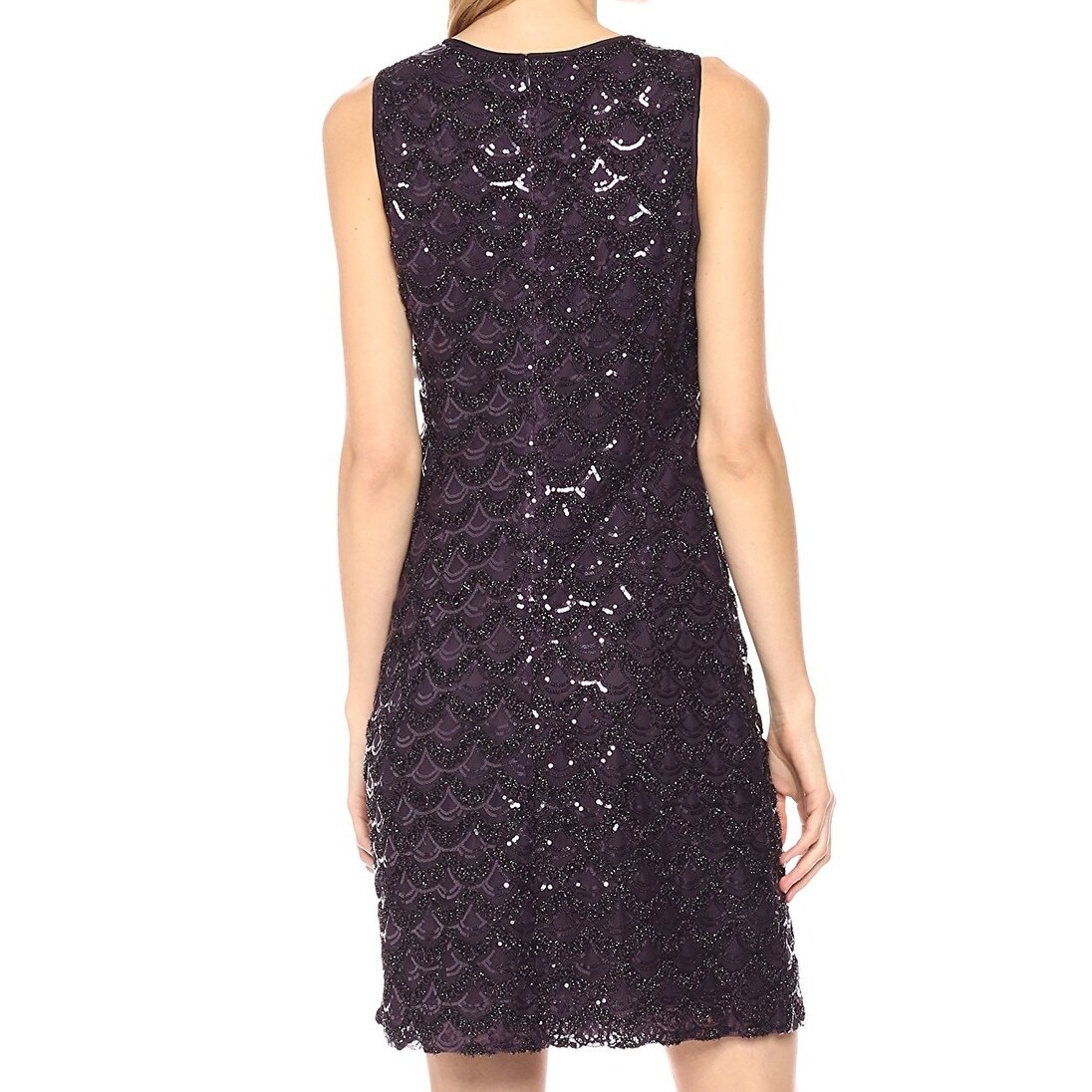 sequin shift dress size 16