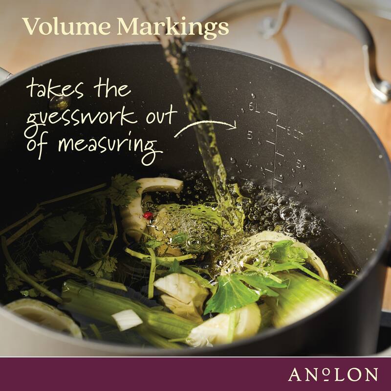 Anolon Advanced Home Hard-Anodized Nonstick Cookware Set, 11-Piece