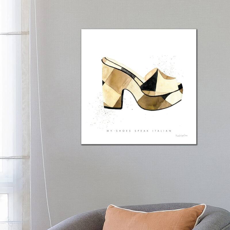 iCanvas "Beach Glam V" by Mercedes Lopez Charro Canvas Print - 26x26x1.5