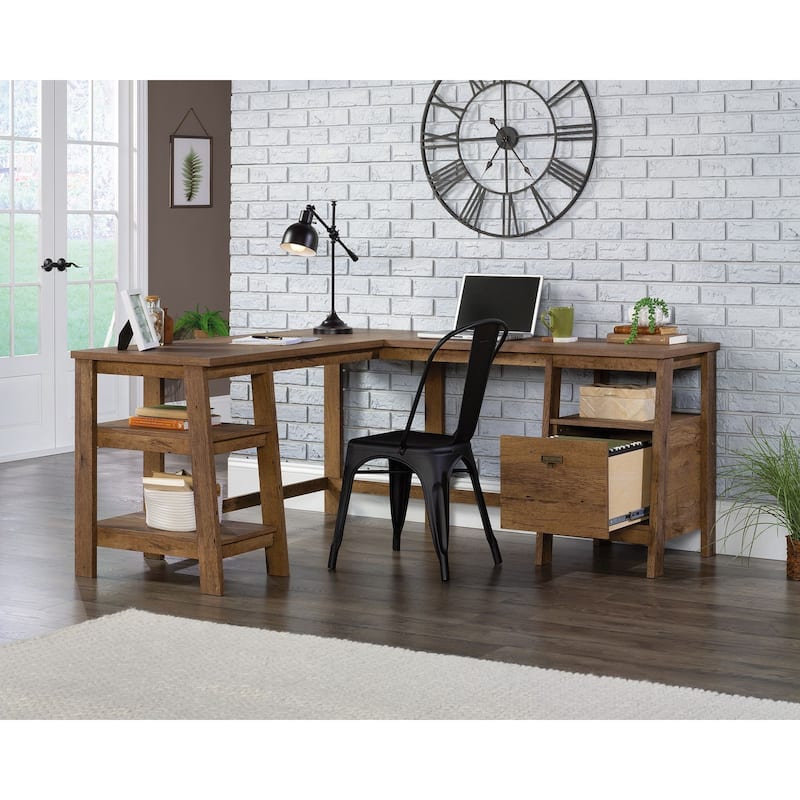 Trestle L-Desk