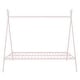 preview thumbnail 23 of 55, House Bed Tent Bed Frame Full Size Metal Floor Steel Slat Support Easy Assembly for Kids Teens Girls Boys, No Box Spring Needed