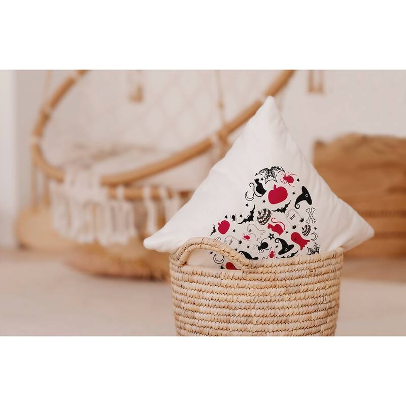 Halloween Heart Accent Pillow