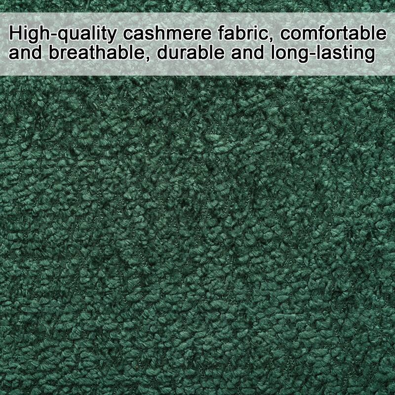 U-Shaped 111.8" Cloud Combo Sofa 4-Seater Chenille Fabric Sofa with Arms