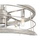 preview thumbnail 13 of 12, Hunter 22 inch Bridgette Fandelier Ceiling Fan w/ Light, Remote - Modern, Industrial, Farmhouse - Small Spaces