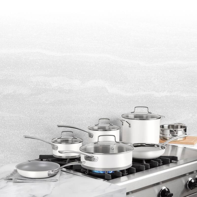 Cuisinart 11 Piece Matte White Set