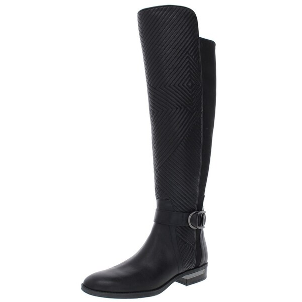 vince camuto blue suede boots