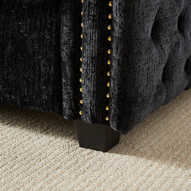 Luxurious Chenille Couch with Sleeper Sofa Bed, Easy Assembly, and Ultimate Comfort