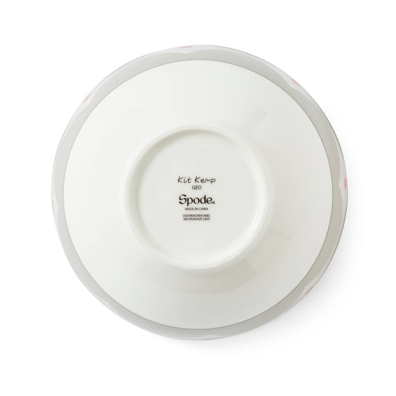 Kit Kemp for Spode 6 In Geo Rice Bowl - 6 Inch