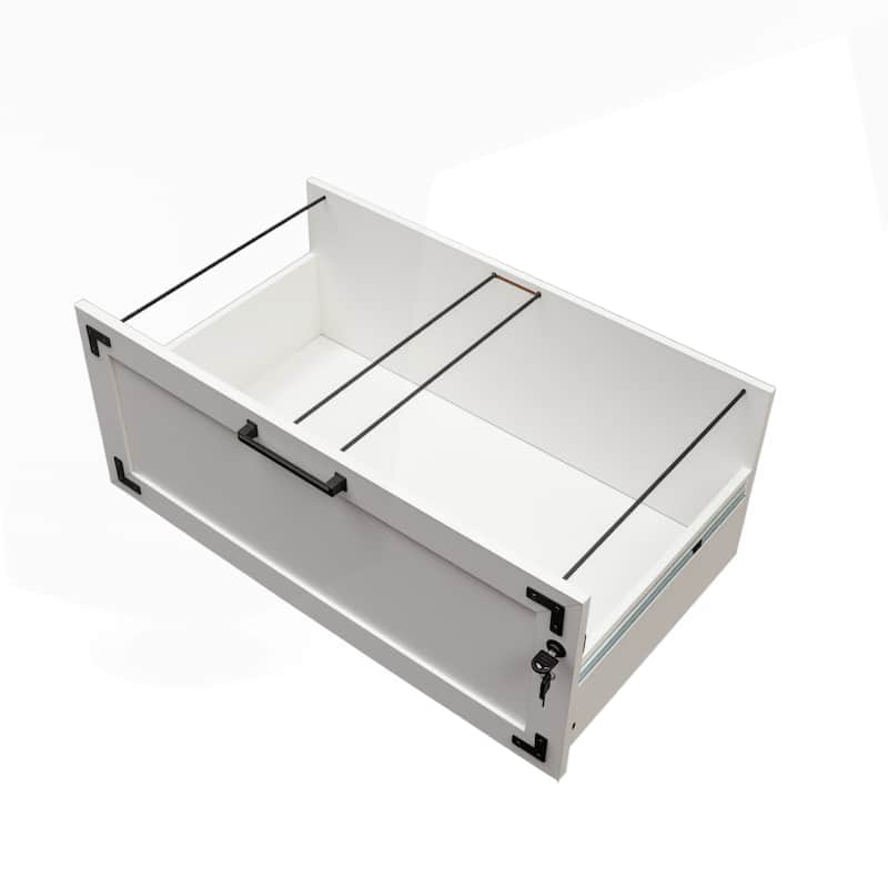Charming Farmhouse File Cabinet for Home Office Organization