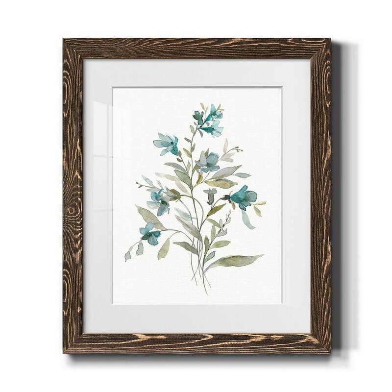 Linen Botanical III-Premium Framed Print - Ready to Hang
