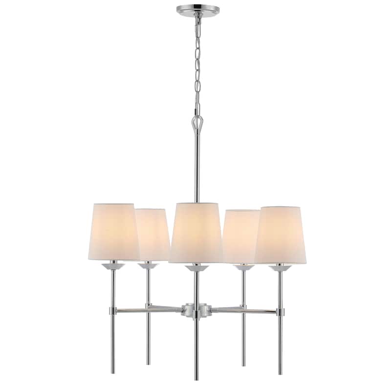 SAFAVIEH Lighting Dortra 5-light LED Adjustable Pendant - 26"W x 26"D x 110"H
