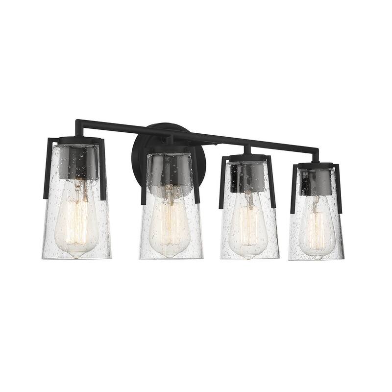Savoy House Sacremento 4 Light 32" Wide Bathroom Vanity Light
