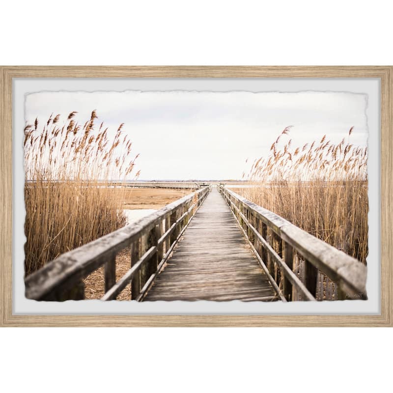 'Weekend Vibes' Framed Painting Print