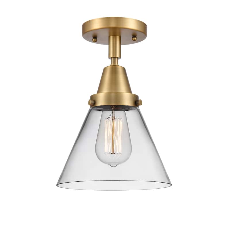 Innovations Lighting Caden Cone - 1 Light 8" Flush Mount