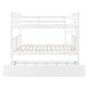 preview thumbnail 31 of 35, Full over Full Bunk Bed with Twin Size Trundle and Ladder