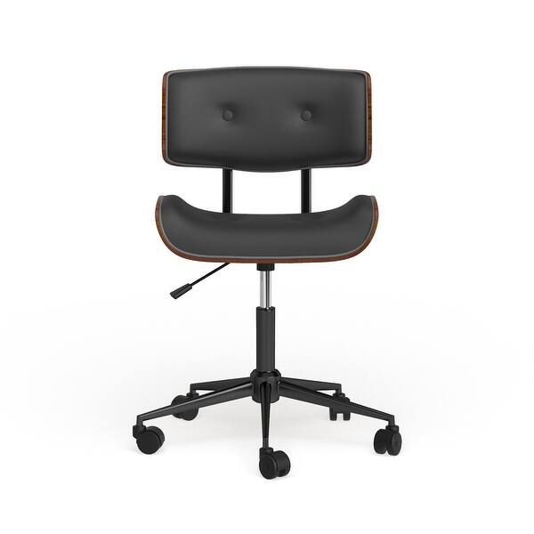 Shop Carson Carrington Leksand Simple Mid Century Modern Office Chair N A On Sale Overstock 19529717
