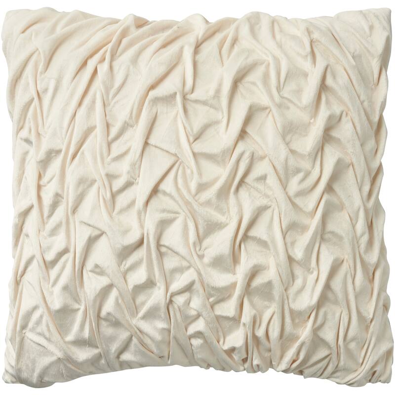 Mina Victory Lifestyle Solid Throw Pillow