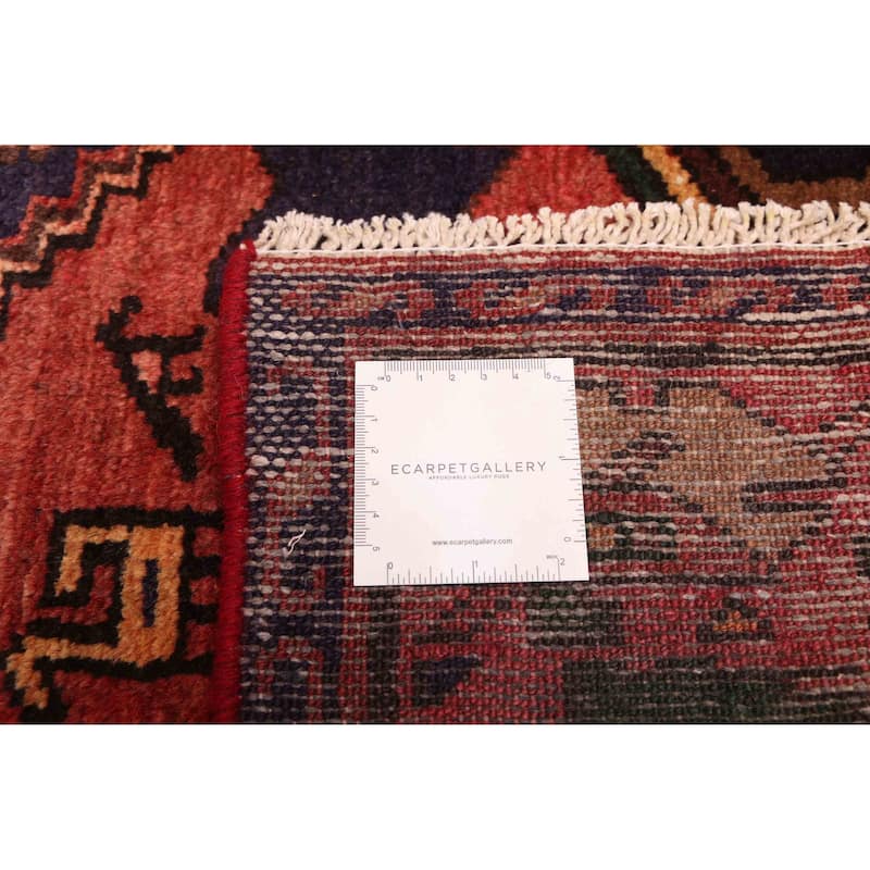 ECARPETGALLERY Hand-knotted Andelz Red Wool Rug - 4'4 x 8'2