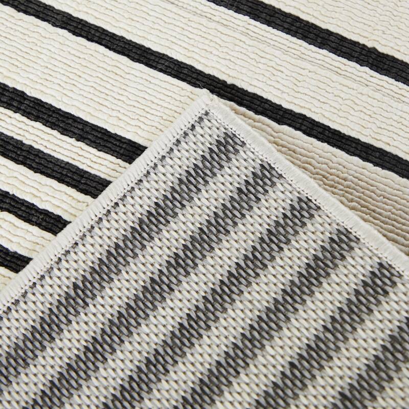 Letitia Modern Striped Indoor/Outdoor Area Rug