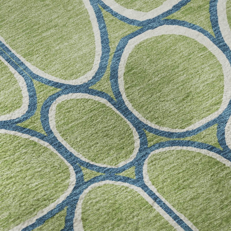 Premium Washable Super Soft Contemporary Bubble Mayfield Rug