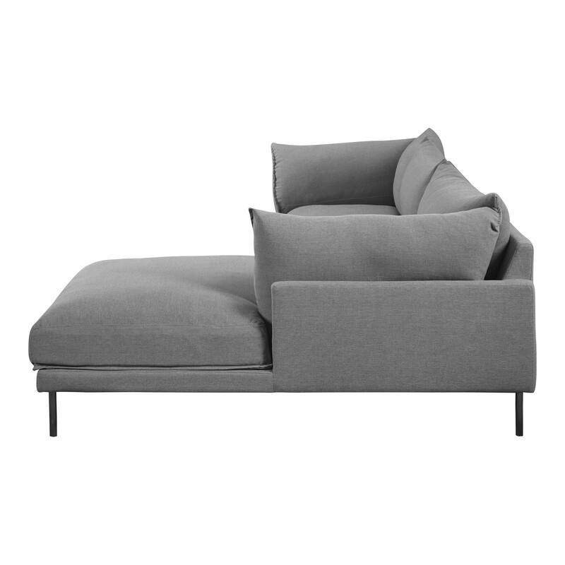 Aurelle Home Modern Deep Seat Chaise Sectional