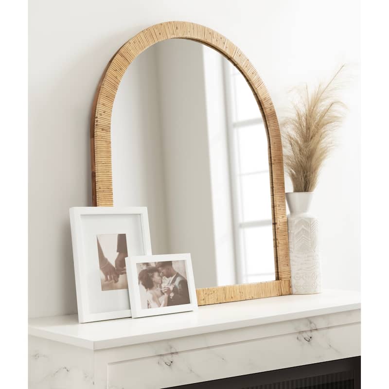 Kate and Laurel Rahfy Arch Framed Wall Mirror