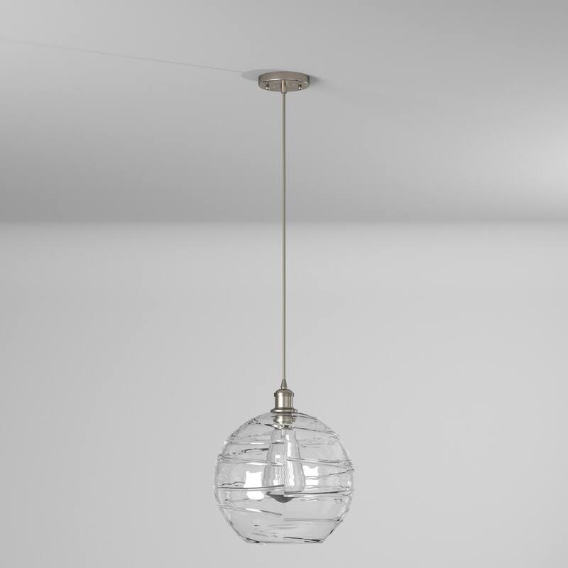 Innovations Lighting Ballston Athens Deco Swirl - 1 Light 12" Cord Hung Mini Pendant