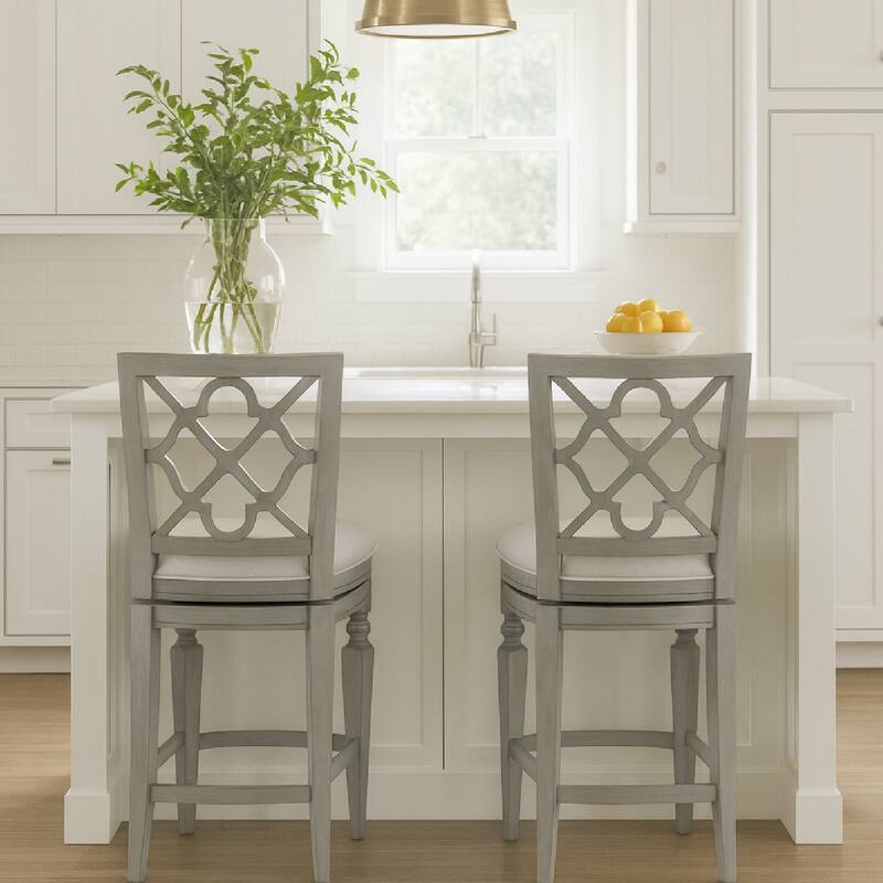 Maven Lane 26" Highland Swivel Counter Height Kitchen Stool