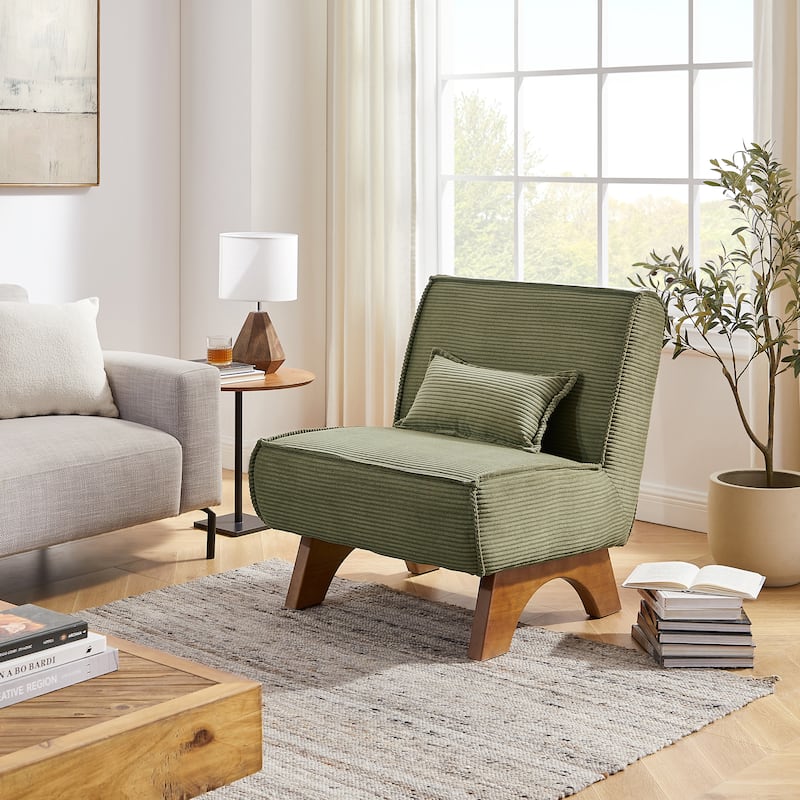 Art Leon Comfortable Polyester Accent Chair