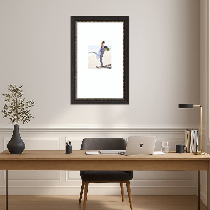 Accent Bronze Narrow Framed Picture Frame, Photo Frame