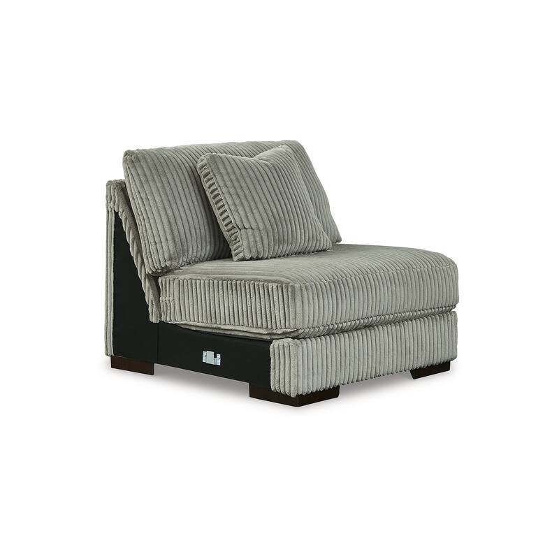 Signature Design by Ashley Lindyn Gray 3-Piece Sectional Sofa - 137" W x 43" D x 38" H