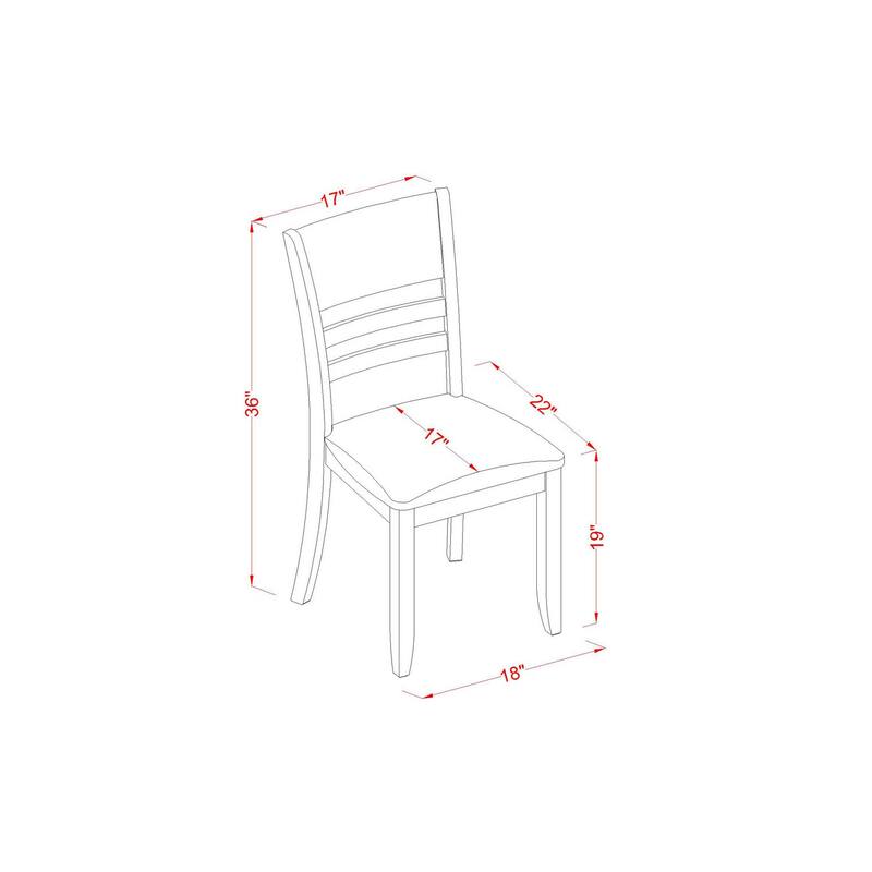 Round Kitchen Table Set with Dining Chairs - Modern Dining Room Table & Chairs