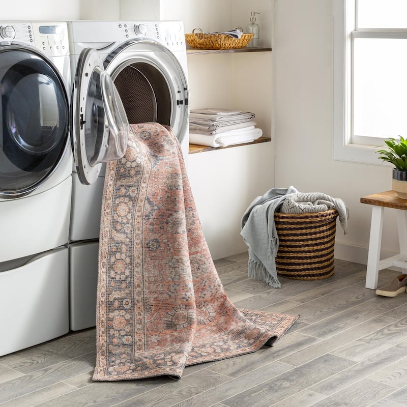 Livabliss Colin Traditional Washable Area Rug