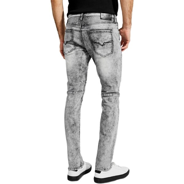 mens black guess jeans