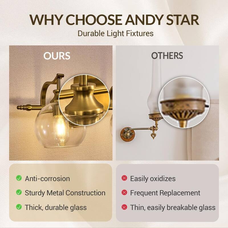 1-light bathroom light gold moun light metal wall light