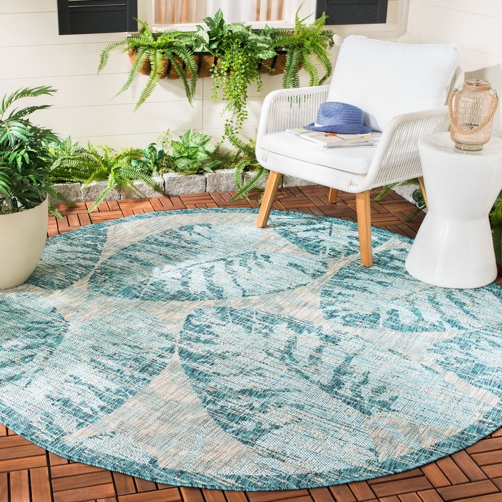 SAFAVIEH Courtyard Frouk Indoor/ Outdoor Waterproof Patio Backyard Rug