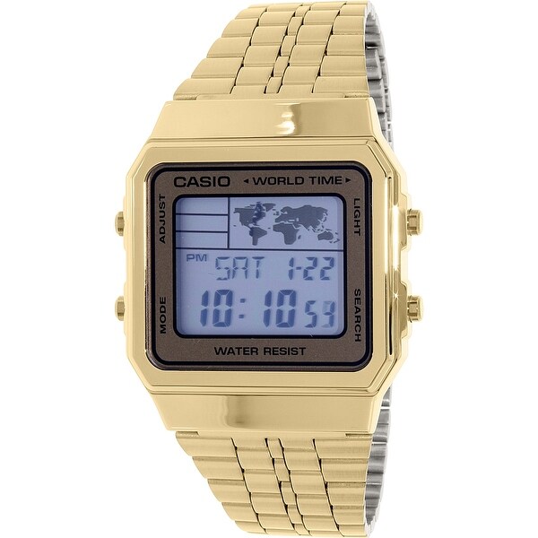 Casio Men's Gold Stainless-Steel Quartz Dress Watch