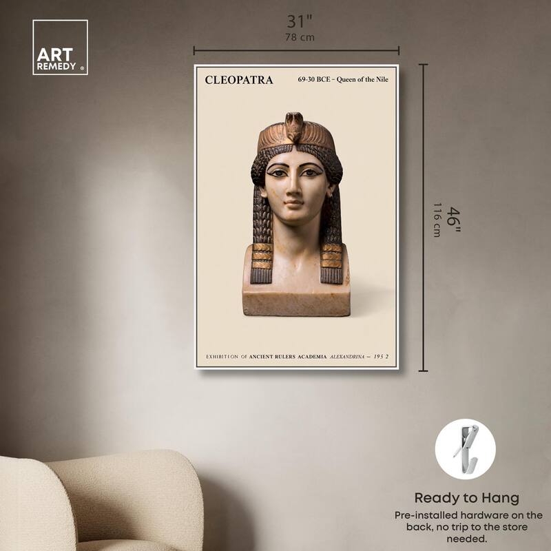 Queen of Egypt Canvas by Art Remedy