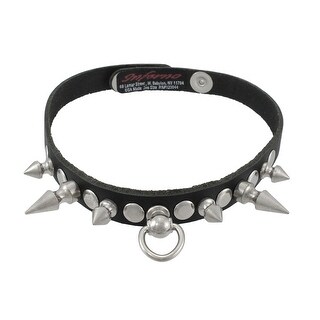 leather choker