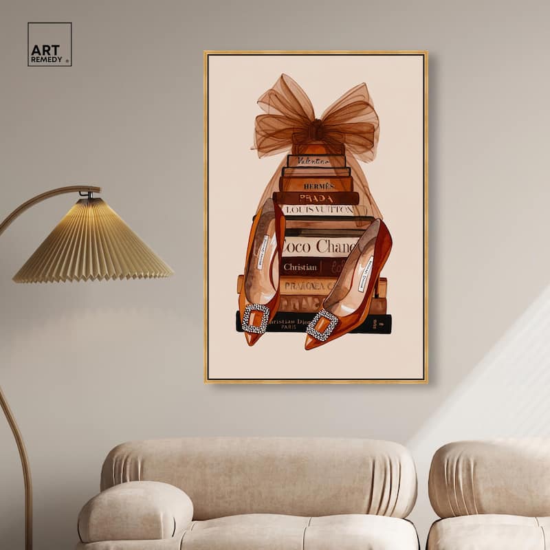 Luxury Lit Canvas by Art Remedy