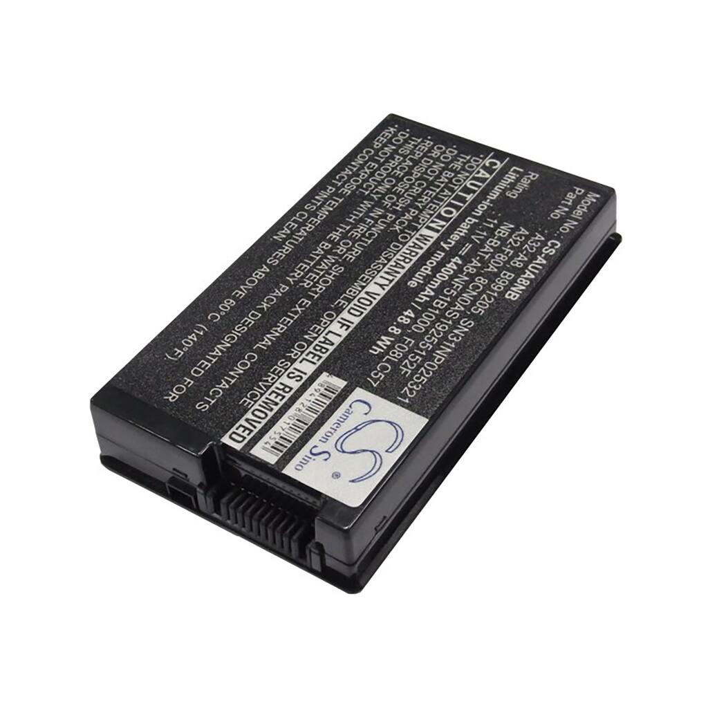 Battery for Asus A8 F8Sn A32-A8 A32-F80 A32-F80A A32-F80H B991205 F08LC57 L3TP - Black